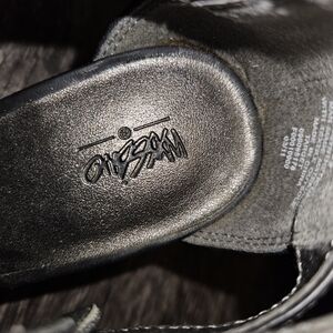 Miz Mooz Charcoal Sandals